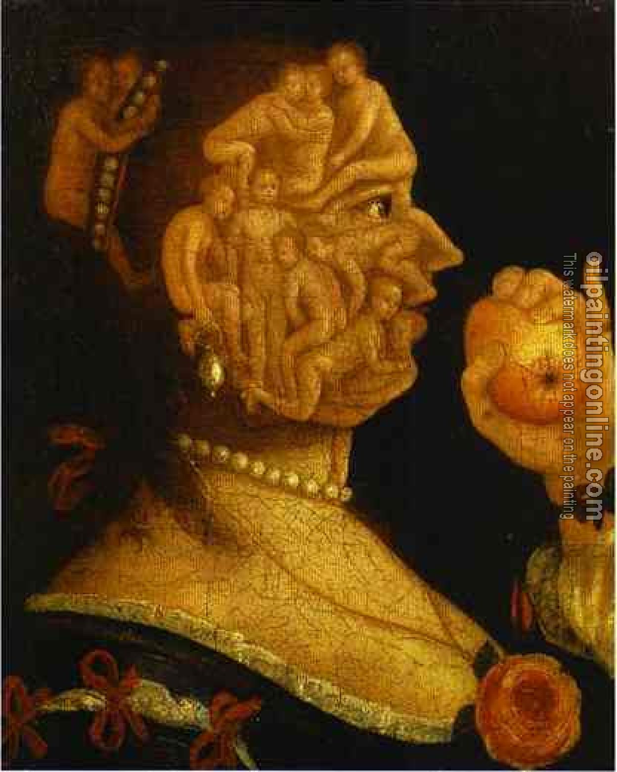 Arcimboldo, Giuseppe - Eve and the Apple